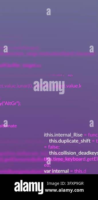 Digitization With Blue Background Digital animation of data processing and data processing against blue ...