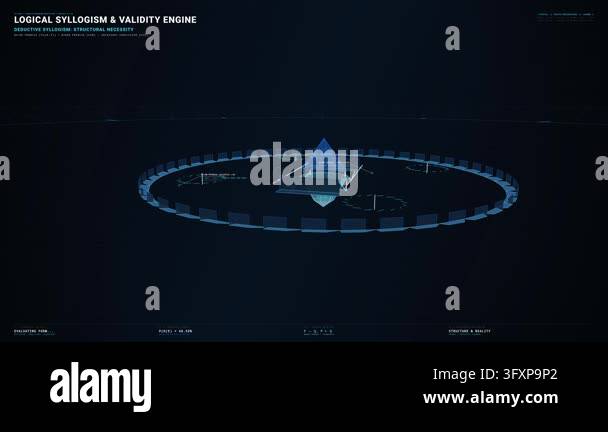 Educational animation of a logical syllogism and validity engine ...