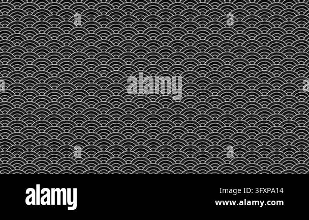 black and white geometric seamless pattern, vector illustration, eps 8 ...
