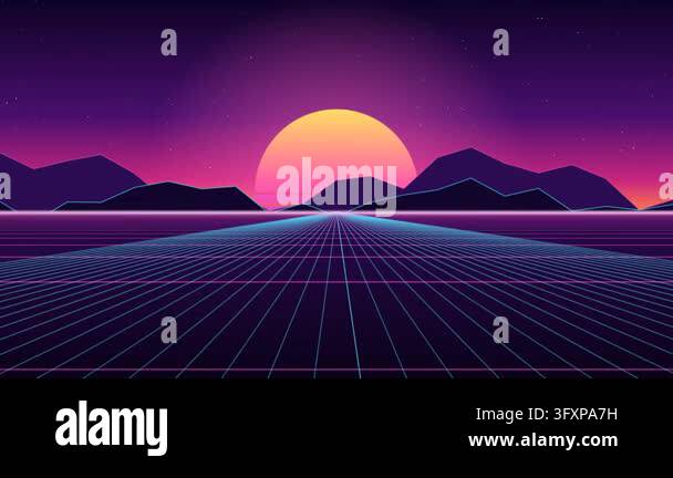 Virtual Background Abstract Neon abstract background with neon lines Stock Video Footage - Alamy