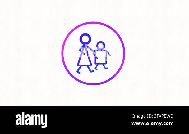 Set of modern digital stock icons and animated vector motion graphics ...