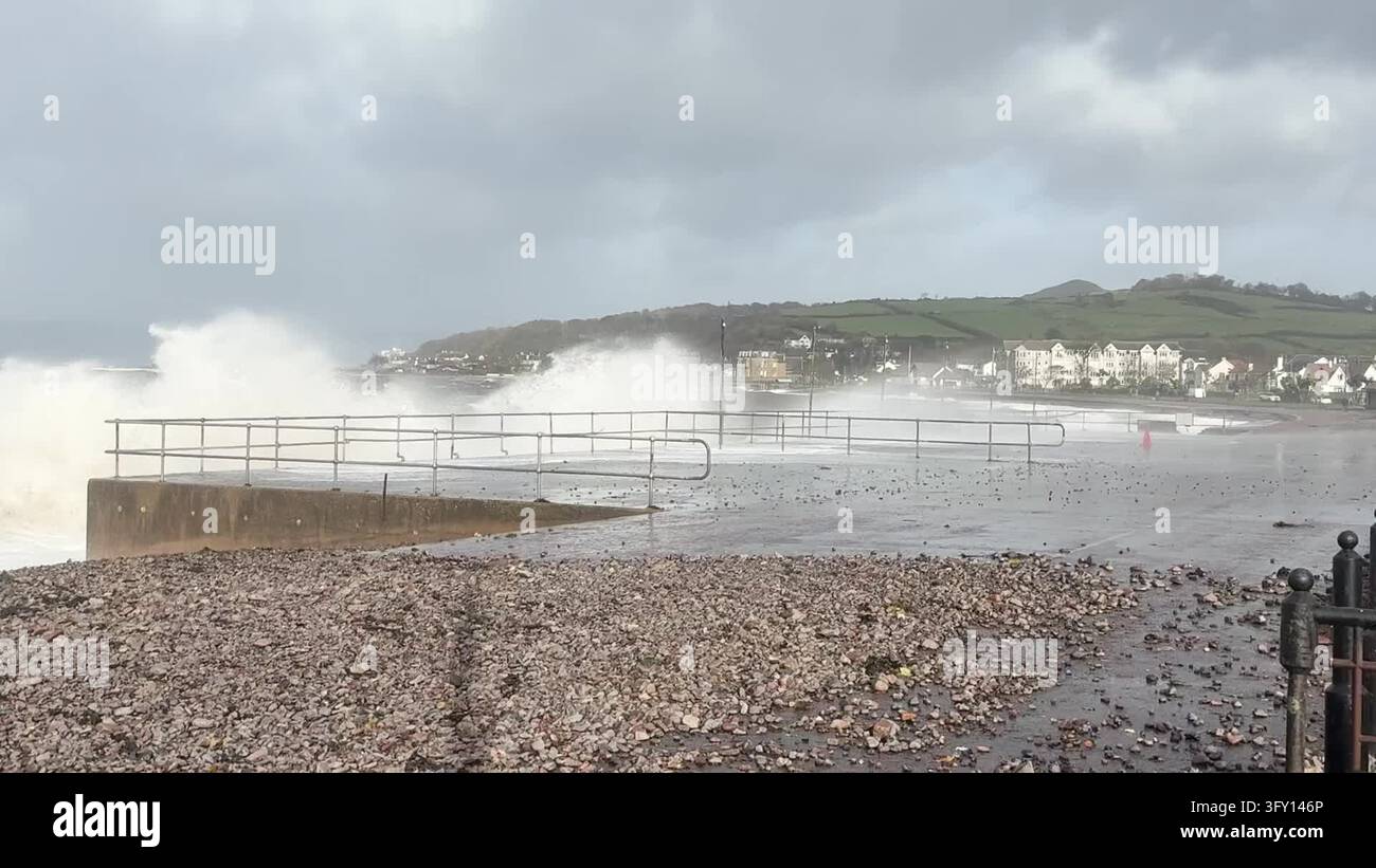 Sterm Vector Storm Boelo brings flooding and road closures to Scotland Stock Video ...