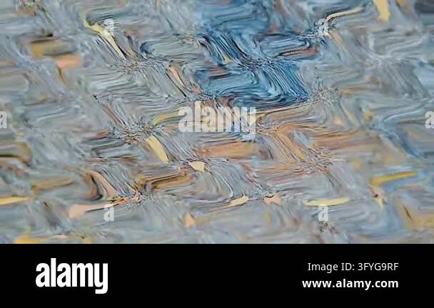 Abstract wavy fluid motion background featuring flowing liquid patterns ...