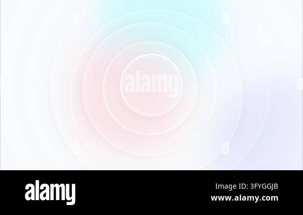 Abstract pastel gradient concentric circles minimalist soft dreamy ...