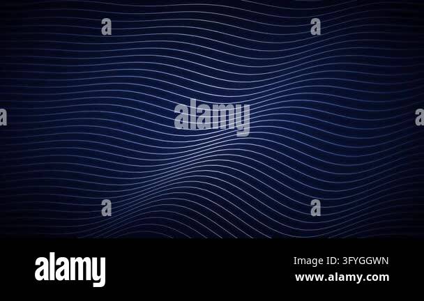 Dark blue abstract wave lines pattern futuristic digital 3d topographic ...