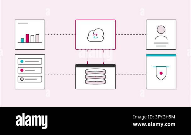 Cloud computing data management security network infrastructure flat ...