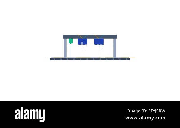 Industrial Automated Ceramic Tile Digital Inkjet Printing and Roller ...