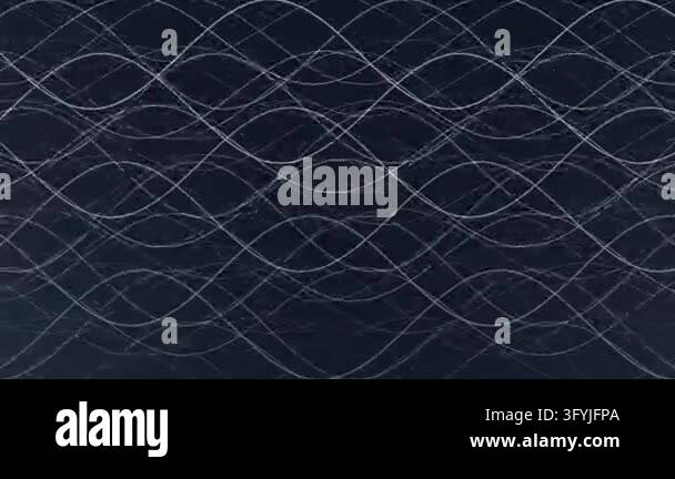 Smooth abstract pattern featuring gray curved lines on a dark ...