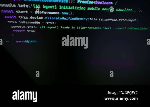 Green code initializes a mobile neural pipeline during vibe coding ...