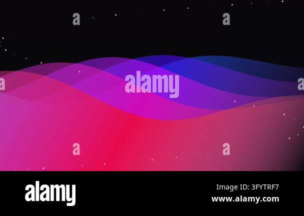 Virtual Background Abstract Neon Abstract neon wave background with glowing stars in pink, purple, and ...