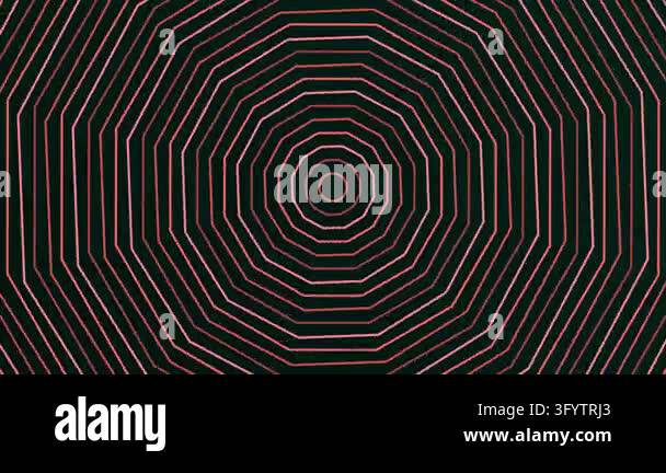 An abstract geometric background featuring concentric decagon shapes in ...
