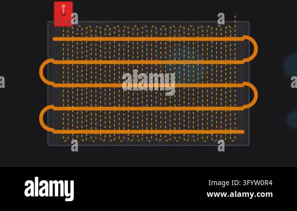 Industrial Ahu Heating Coil Freeze Stat Safety Sensor and Copper ...