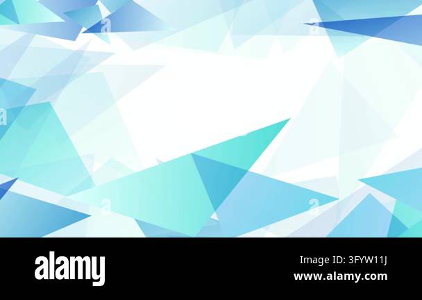 Blue geometric abstract triangles pattern 4K Stock Video Footage - Alamy
