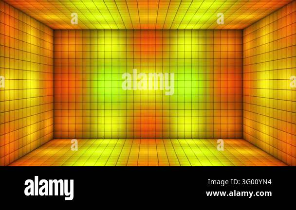 Broadcast Switching Hi-Tech Illuminated Cubes Room Stage, Multi Color ...