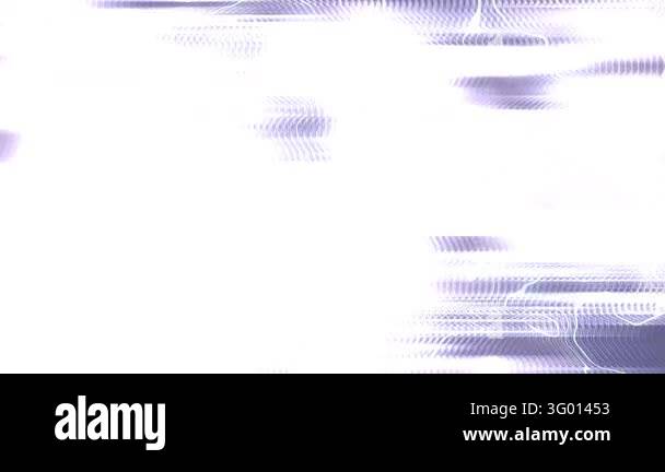 Abstract White Digital Glitch Motion Wave Background Stock Video ...
