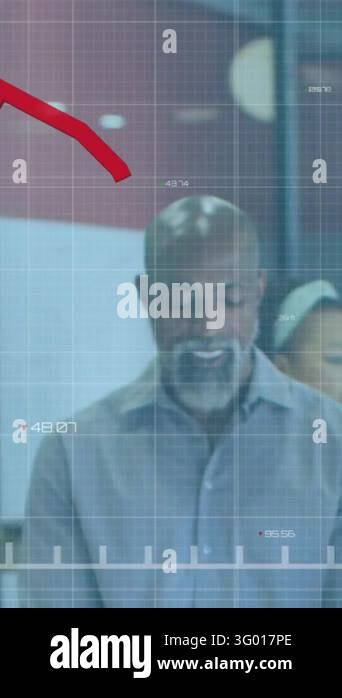 Animation of statistical data processing against diverse colleagues ...