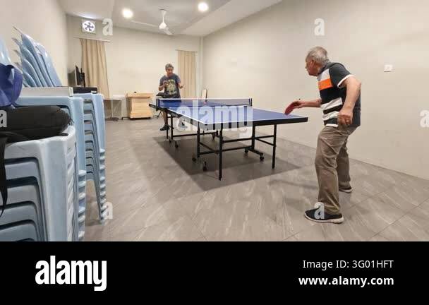 Perak,Malaysia. October 21,2026: A community of church seniors playing ...
