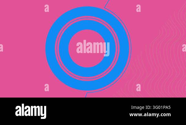 Geometrical graphic retro simple theme background animation with place ...