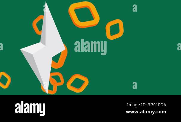 Geometrical graphic retro simple theme background animation with place ...