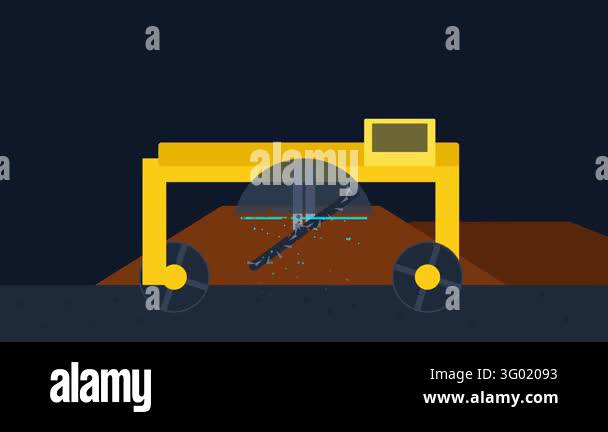 Secuence Model Industrial Organic Waste Windrow Turner and Aeration Sequence for ...