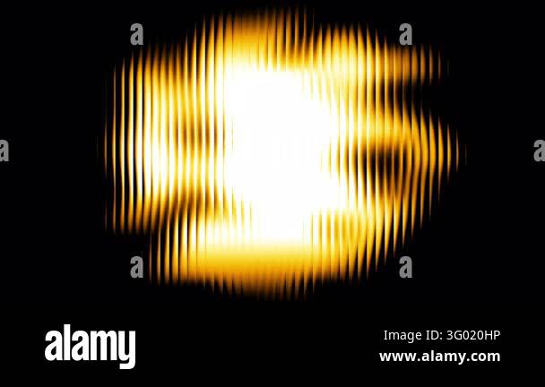 Abstract ribbed glass loop gradient motion background with white ...