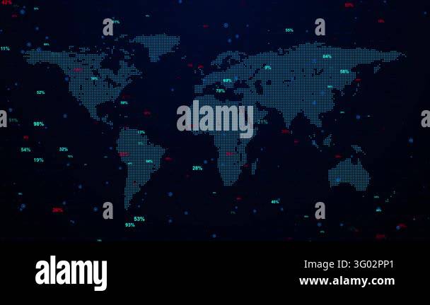 Network Datad Data Connected Network Background Worldwide Digital Data Flow Global ...