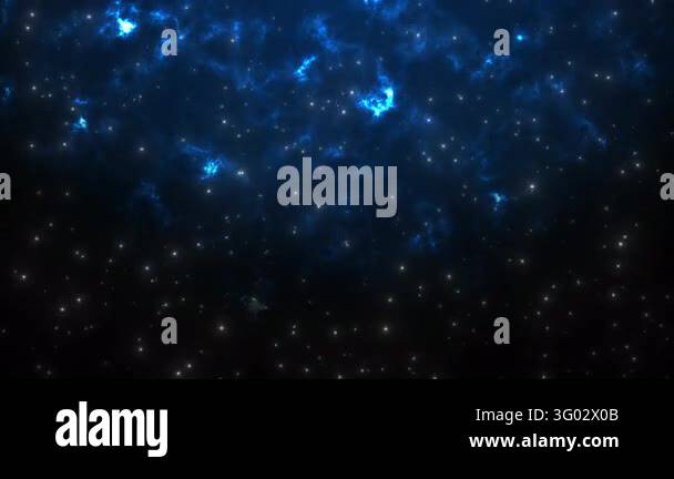 Starryskye Abstract falling particles backdrop of the starry sky Stock Video ...