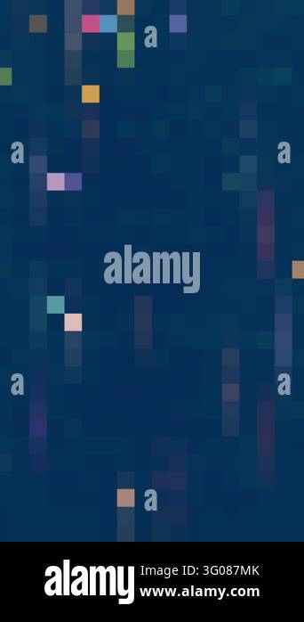 vector illustration, abstract digital background Stock Video Footage ...