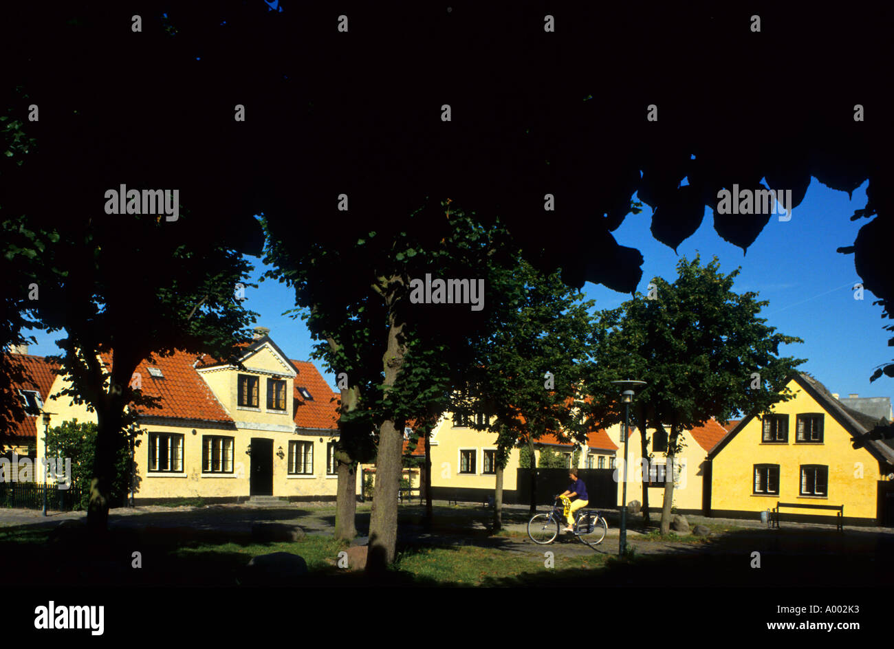 Dragor Fishing Village Denmark near Copenhagen Stock Photo