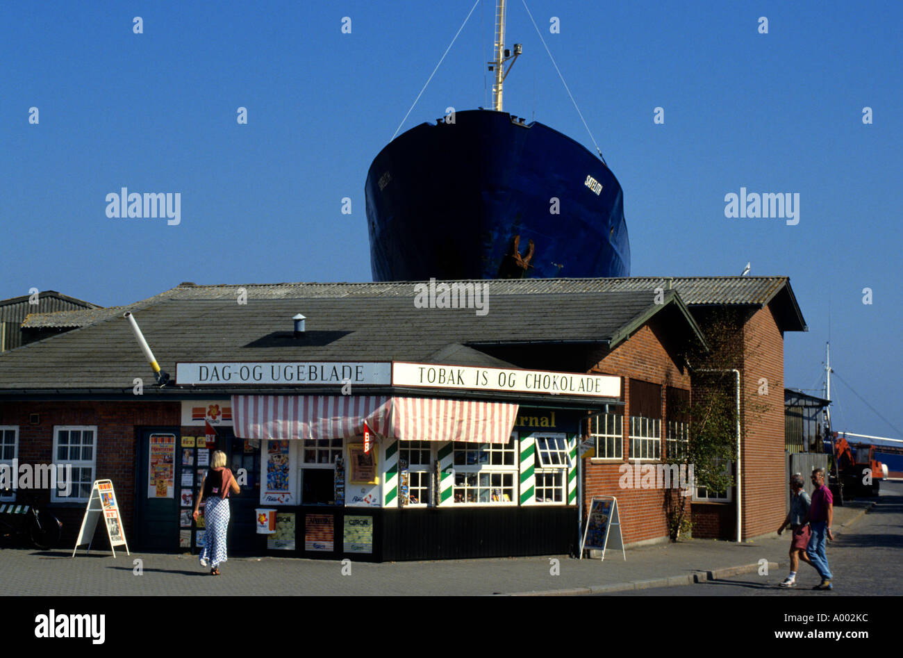 Dragor Fishing Village Denmark near Copenhagen Stock Photo