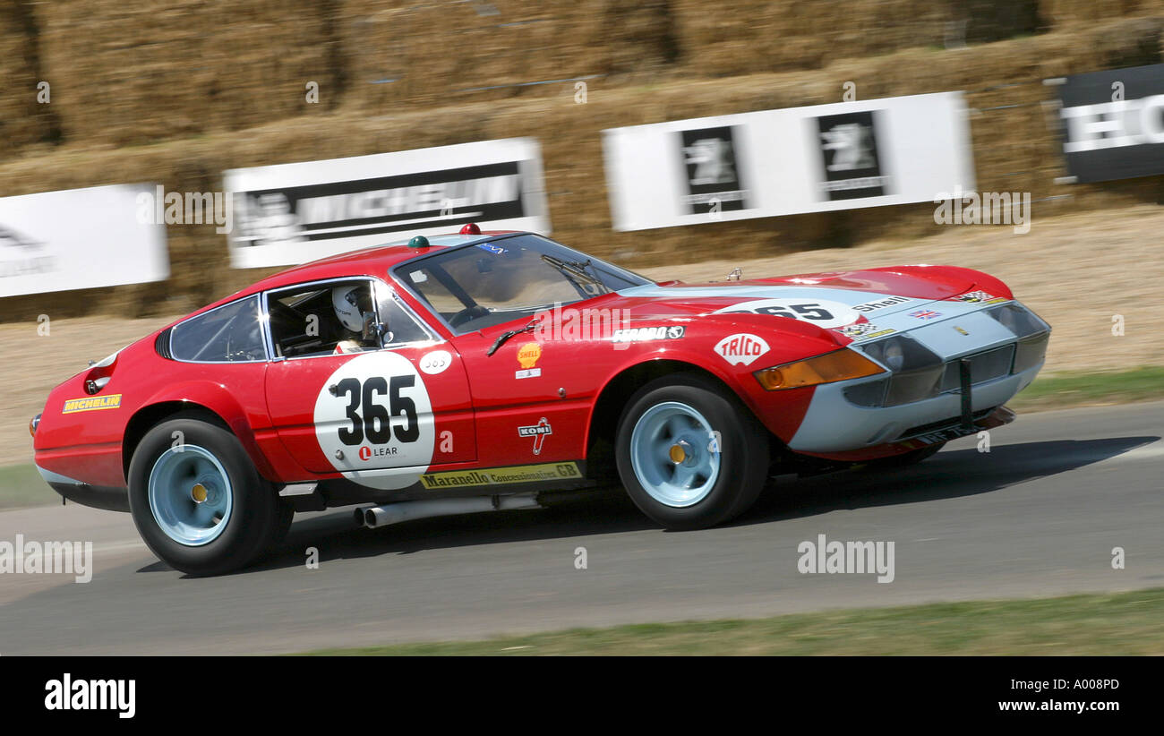 1972 Ferrari 365 GTB/4 Daytona LM at the 2005 Goodwood Festival of