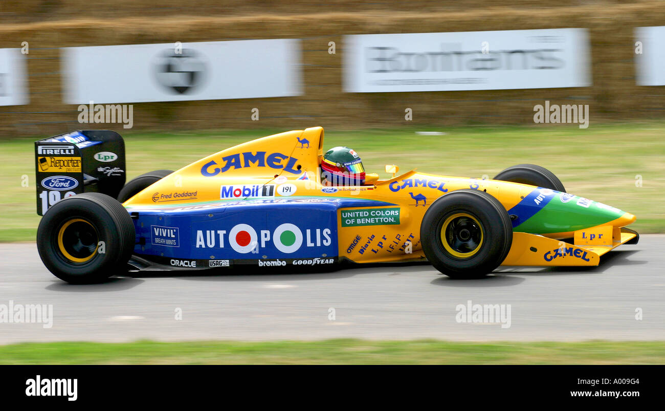 1991 Benetton Cosworth B191 at Goodwood Festival of Speed, Sussex, UK Stock  Photo - Alamy