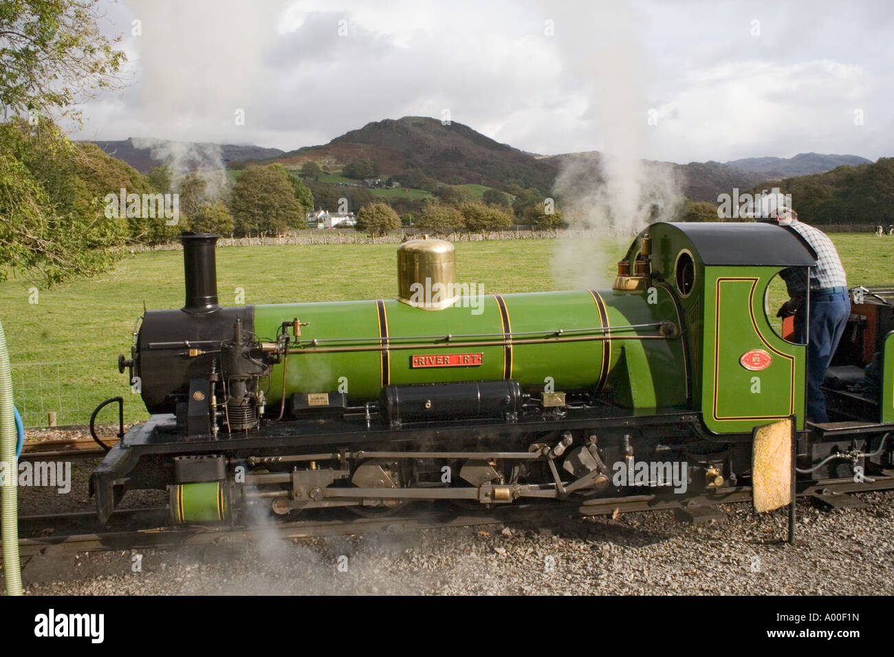 Ravenglass eskdale railway steam engine hi-res stock photography and ...
