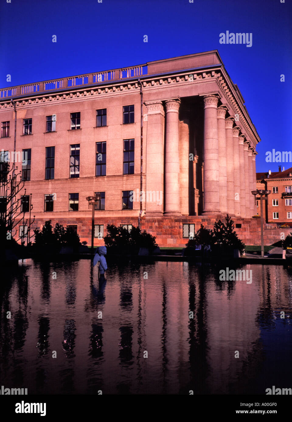 Government Building Vilnius Lithuania Stock Photo