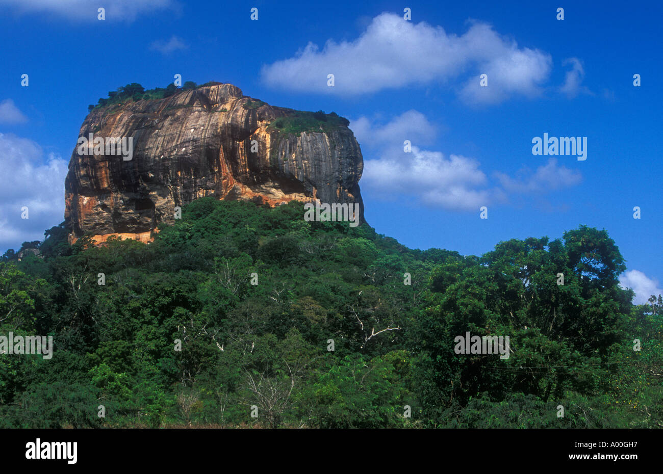 Sigiriya Rock Fortress Sri Lanka Stock Photo - Alamy