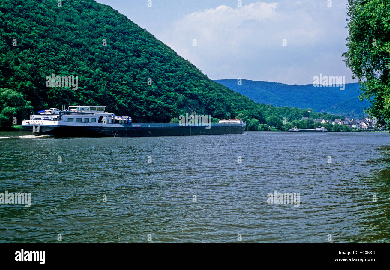 MOSEL RIVER GERMANY Stock Photo