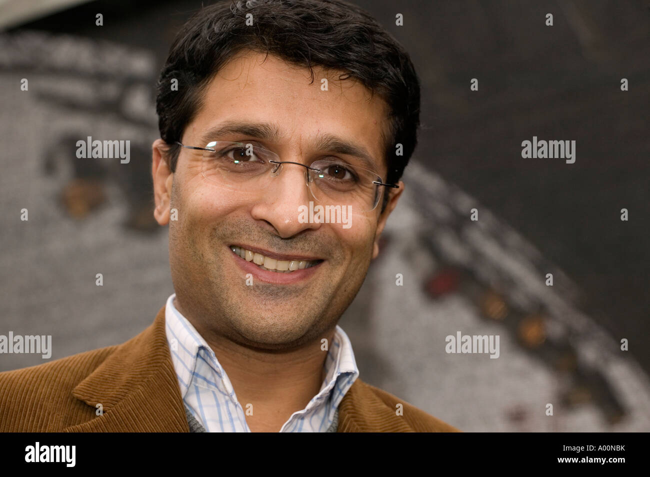 Asad Ahmad, BBC television presenter Stock Photo