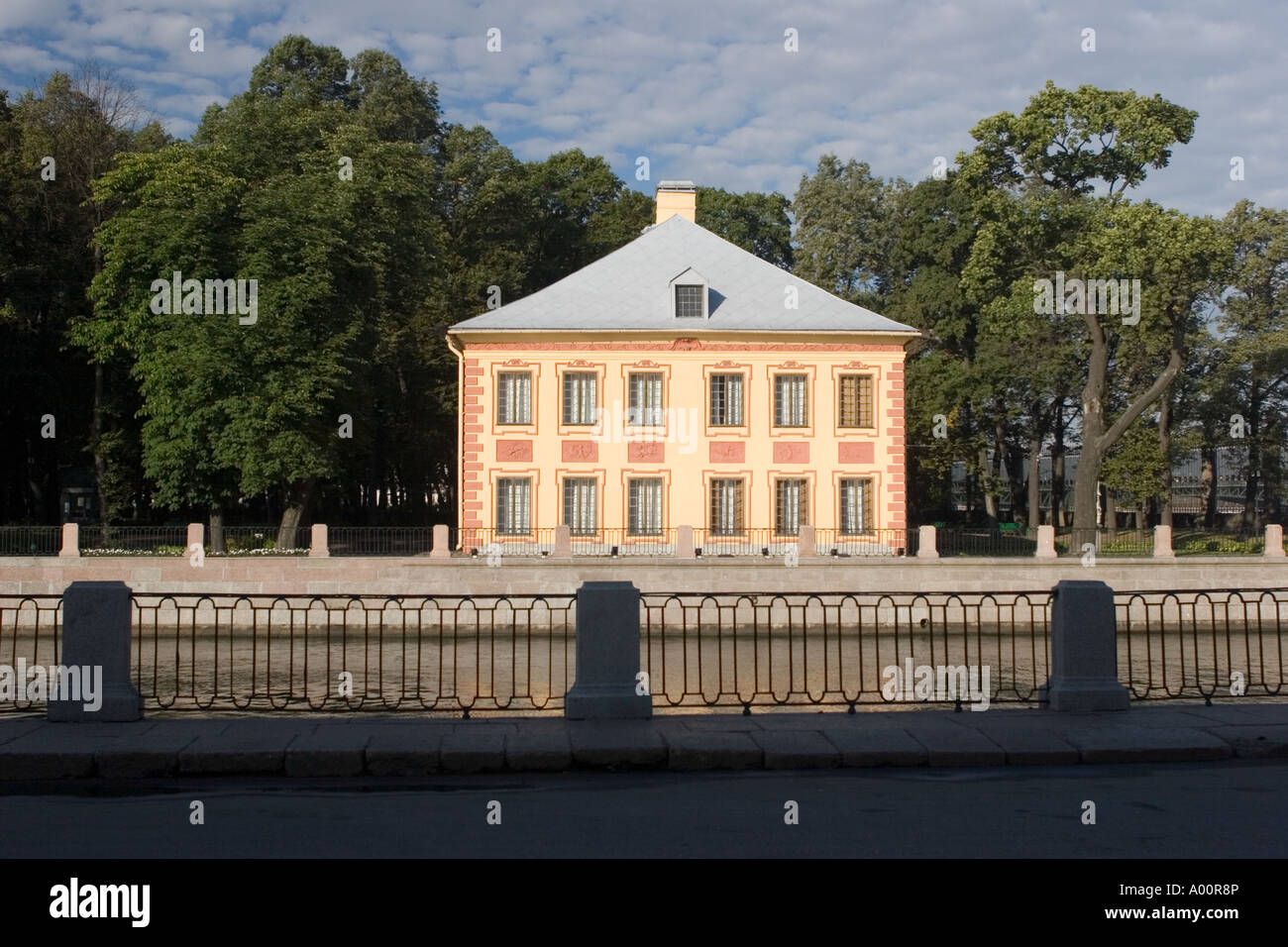 The Summer House or Palace St Petersburg Russia Stock Photo - Alamy