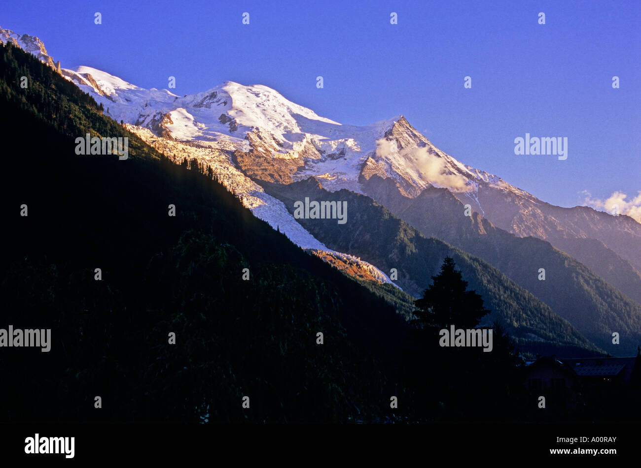 MONT BLANC CHAMONIX FRANCE Stock Photo - Alamy