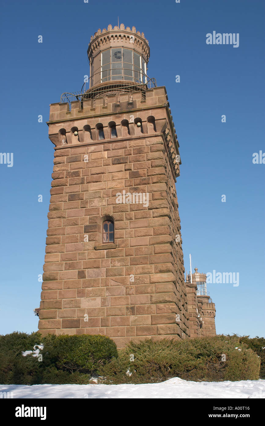 Twin Lights lighthouse in Navesink NJ USA Stock Photo Alamy