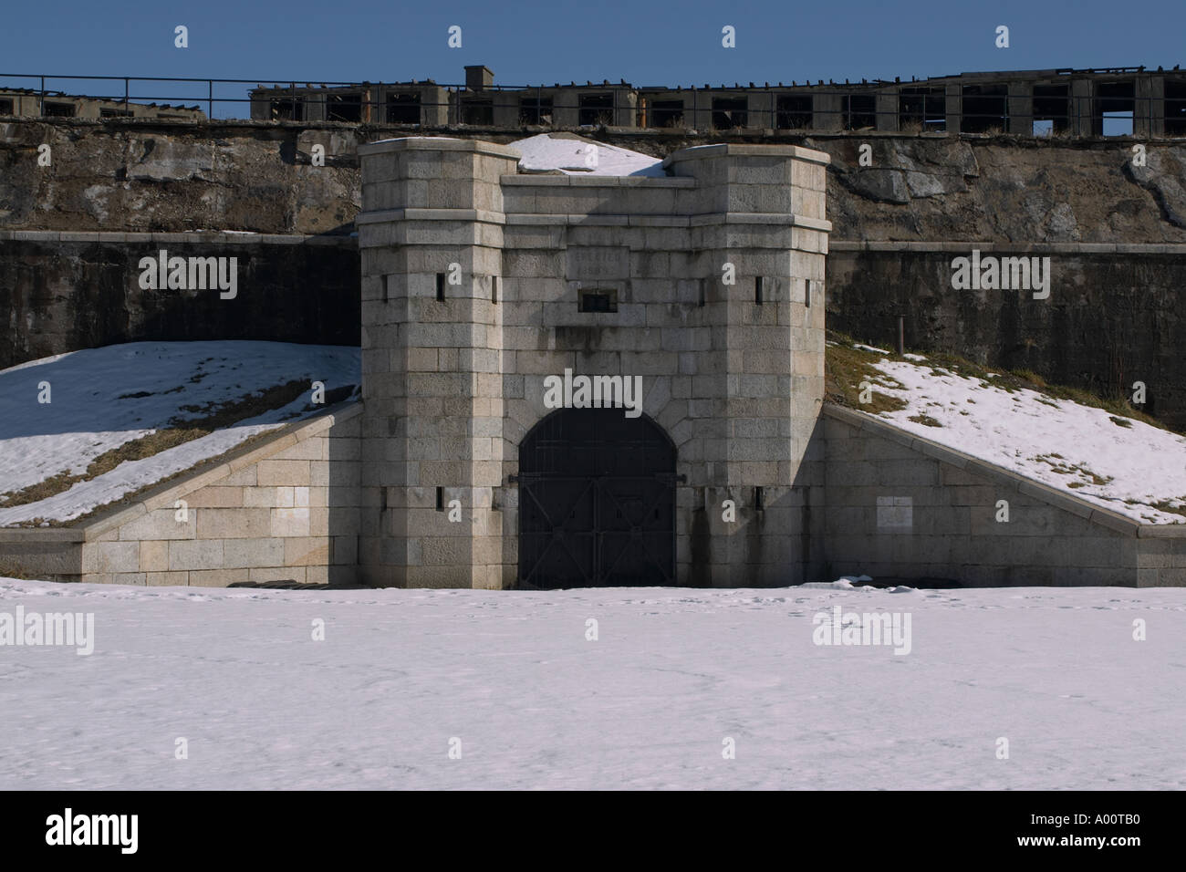 Part of Fort Hancock in Sandy Hook National Recreation Area in New