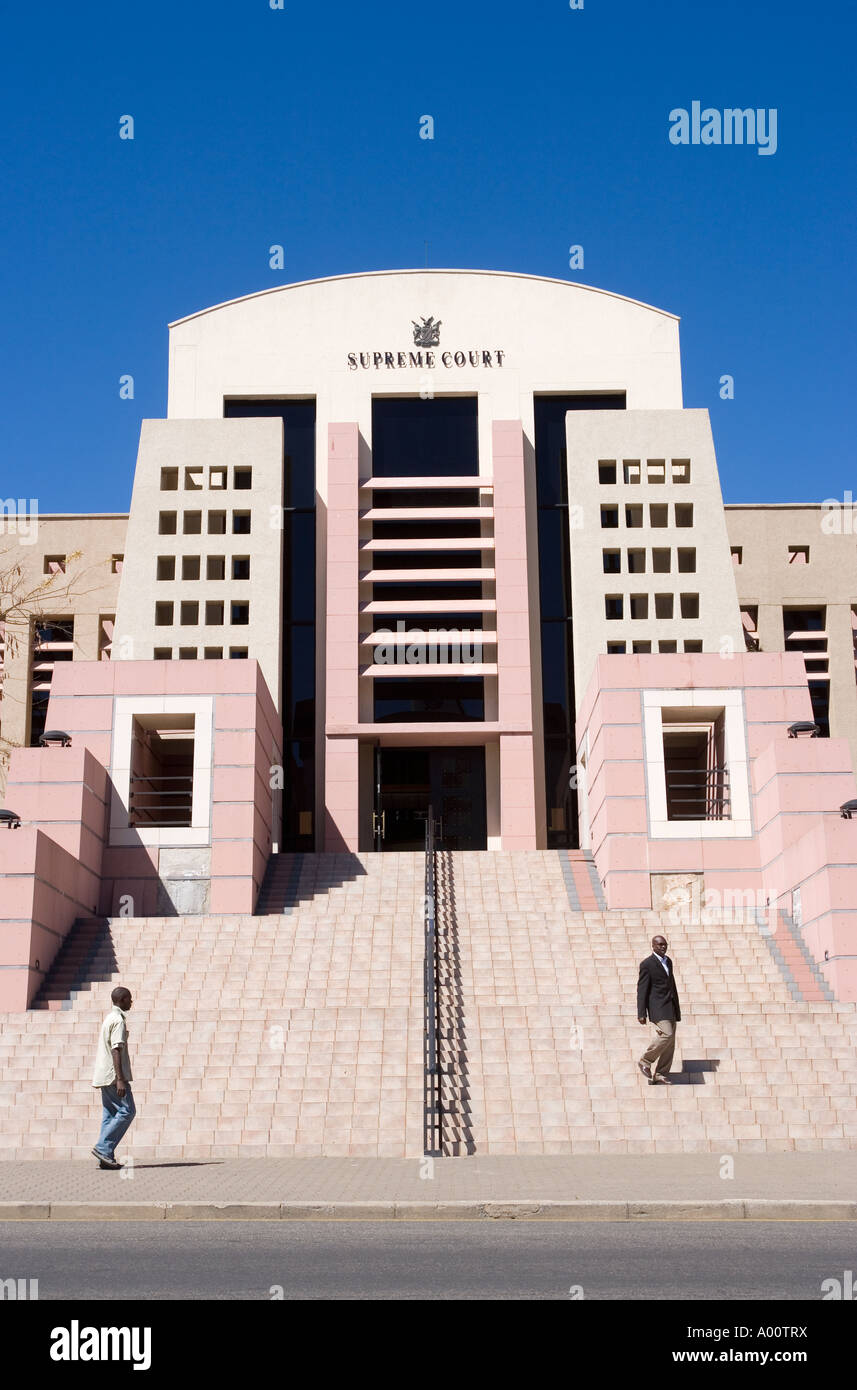 Supreme Court Building Windhoek Namibia Stock Photo Alamy