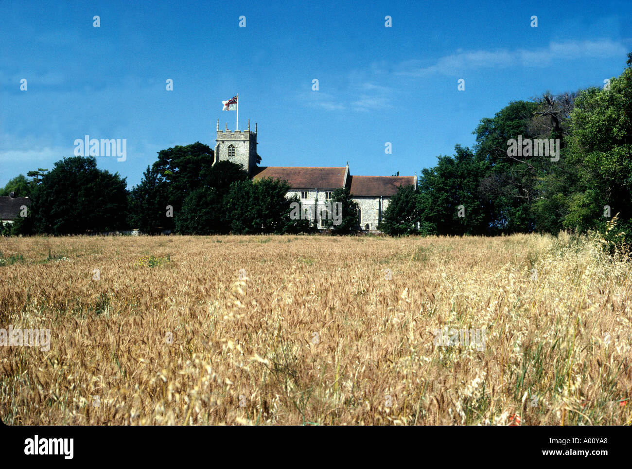 Burnham Thorpe Norfolk Stock Photo Alamy