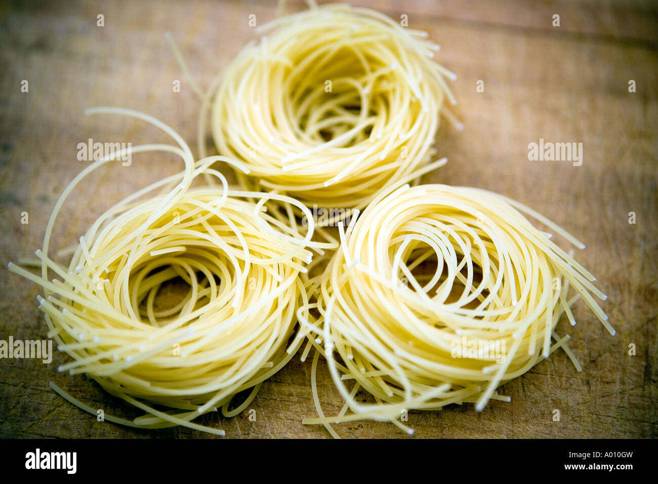 Birds Nest Pasta Stock Photo 9844104 Alamy