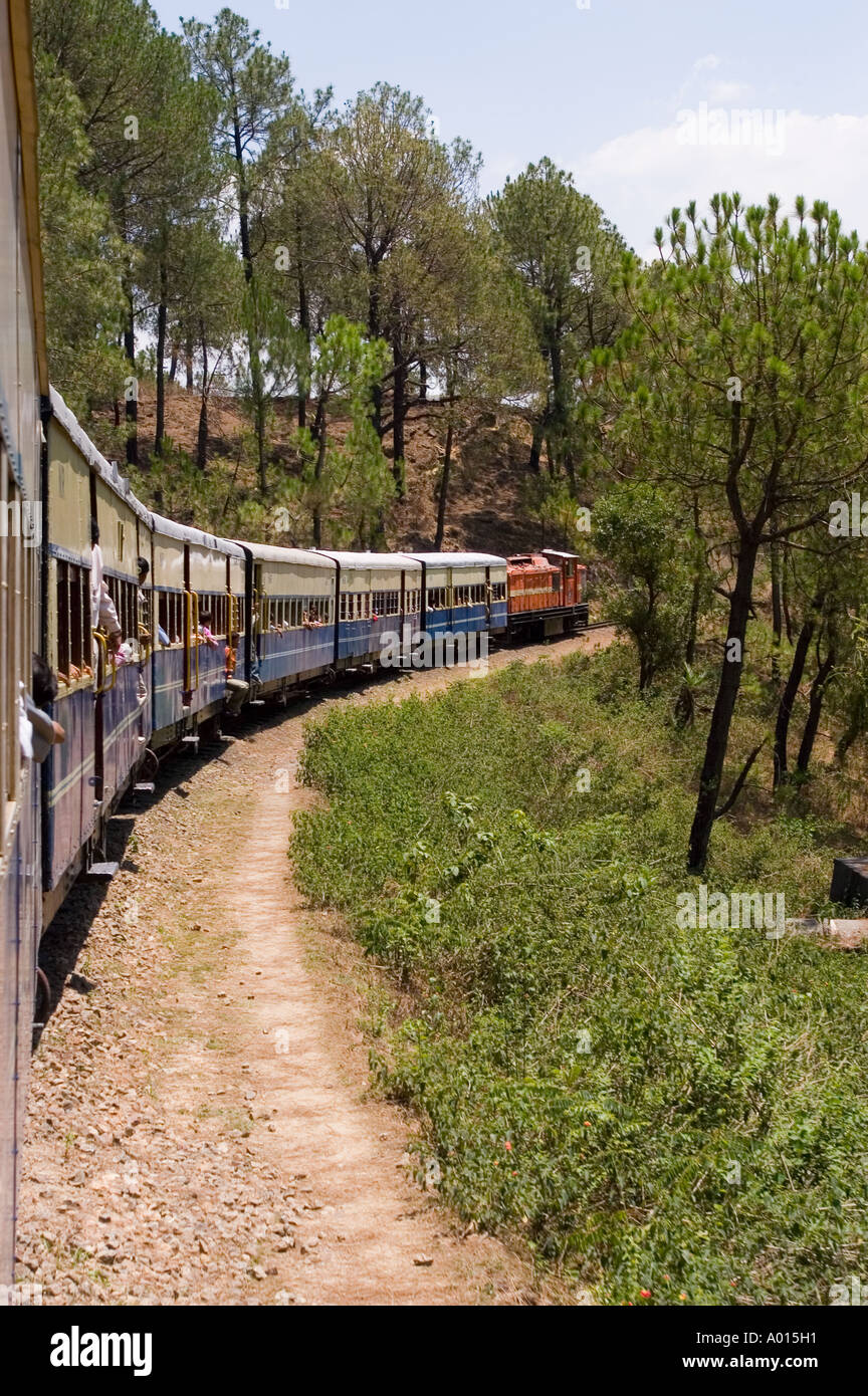Kangra Toy Train Himachal Pradesh India Stock Photo Alamy