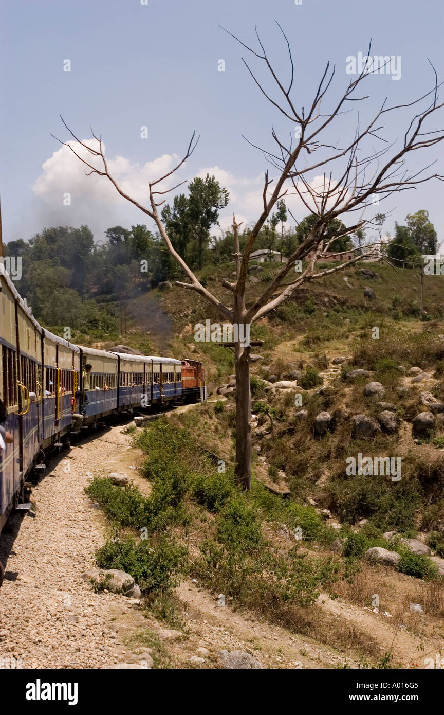 Kangra Toy Train Himachal Pradesh India Stock Photo Alamy