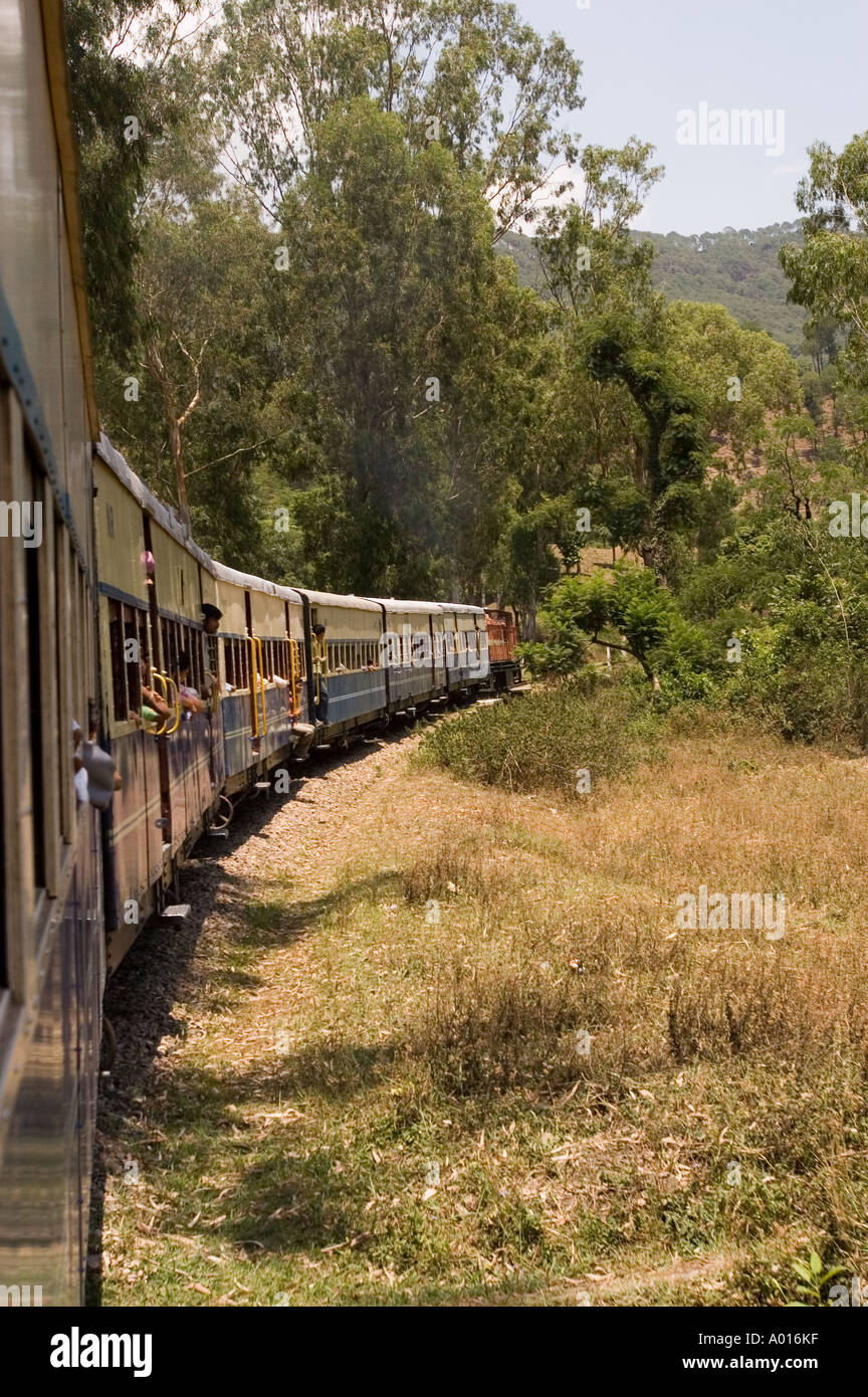 Kangra Toy Train Himachal Pradesh India Stock Photo Alamy