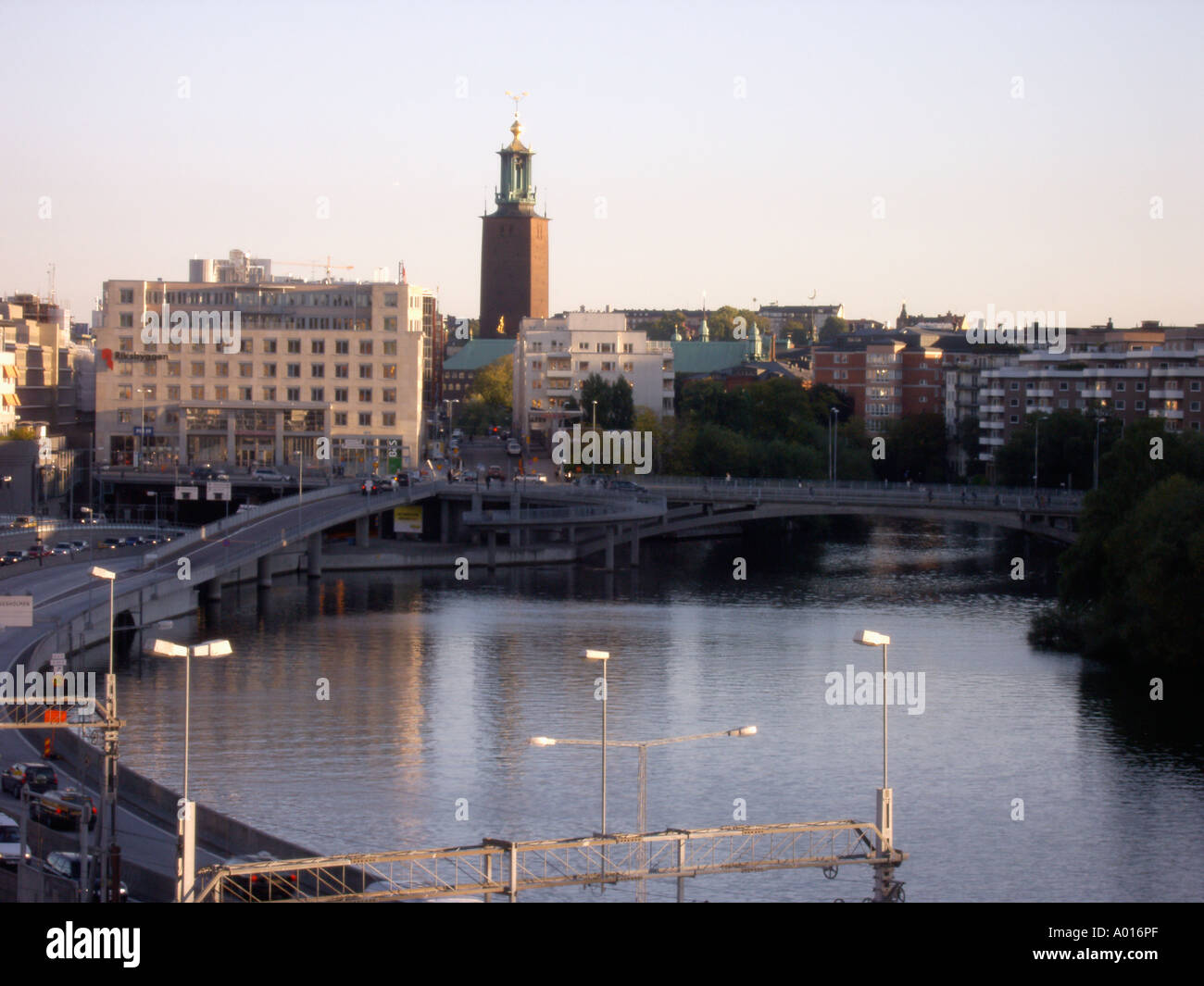 Stockholm sunset skyline hi-res stock photography and images - Alamy