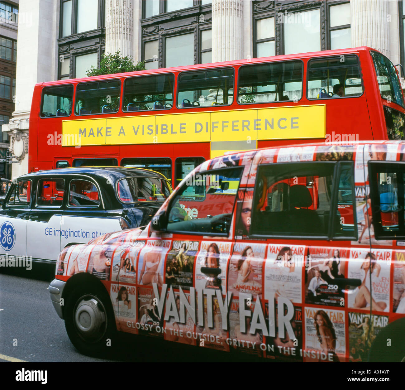 London Bus Advert High Resolution Stock Photography and Images - Alamy