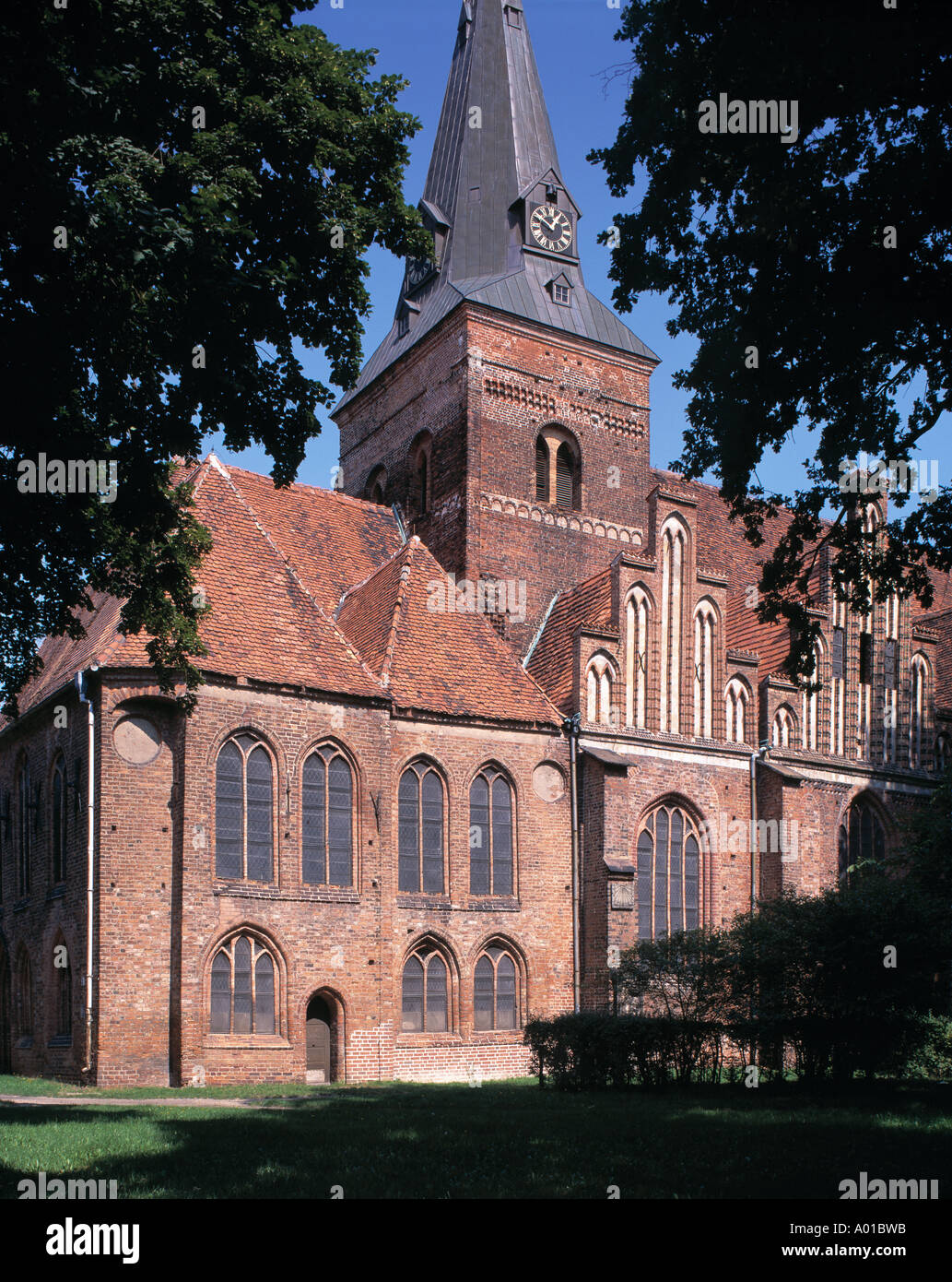 Spaetgotik, Katharinenkirche in Salzwedel, Altmark Stock Photo